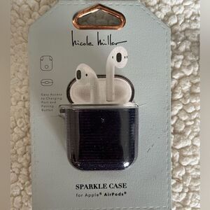 Nicole Miller Sparkle Case for AirPods NWT